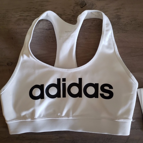adidas Other - ADIDAS Womens White/Black Sports Bra